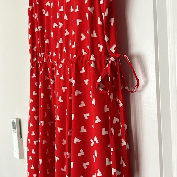 Pretty Red Dress 2X EUC - Picture 3 of 5